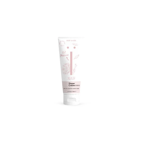 Naif Diaper Zink Cream Perfume-free for Baby & Kids 75 ml