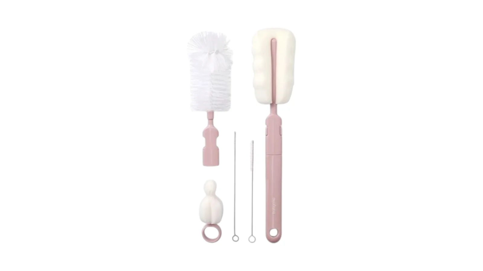 BabyOno Set Of Brushes -Pink