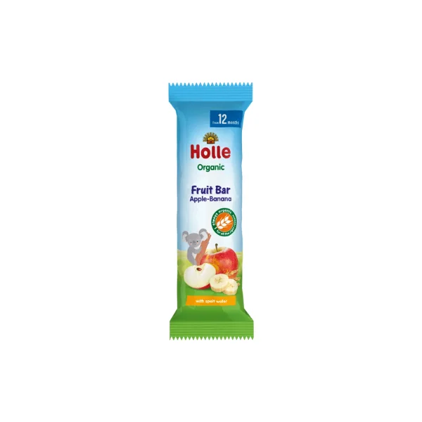 Holle Organic Fruit Bar Apple & Banana 25g  12+M