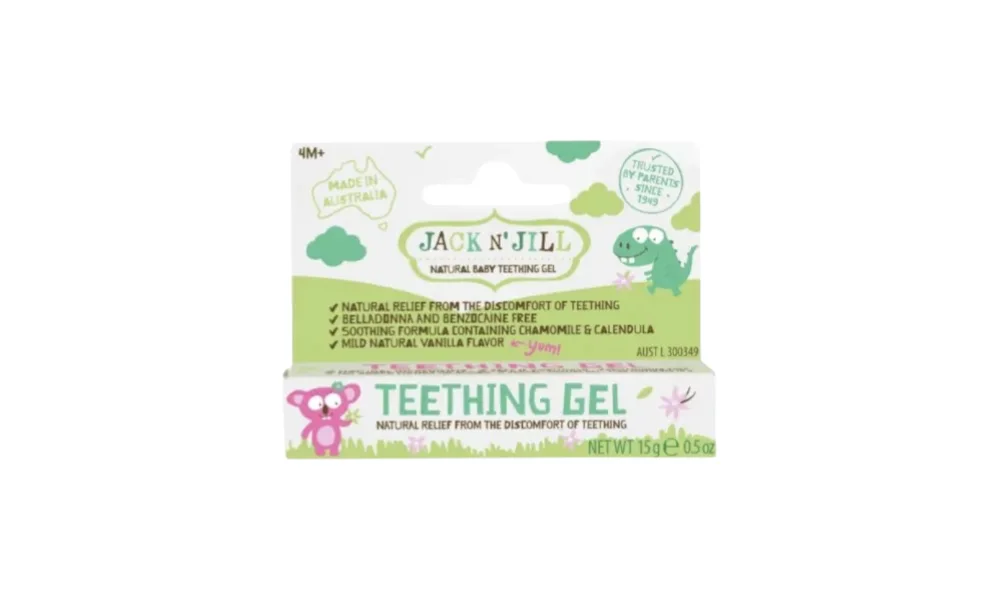 Jack N Jill Natural Baby Teething Gel 15g 4m+