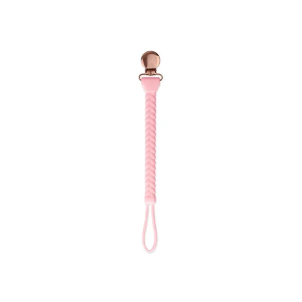 Itzy Ritzi Sweetie Strap- Pacifier Clip-Pink