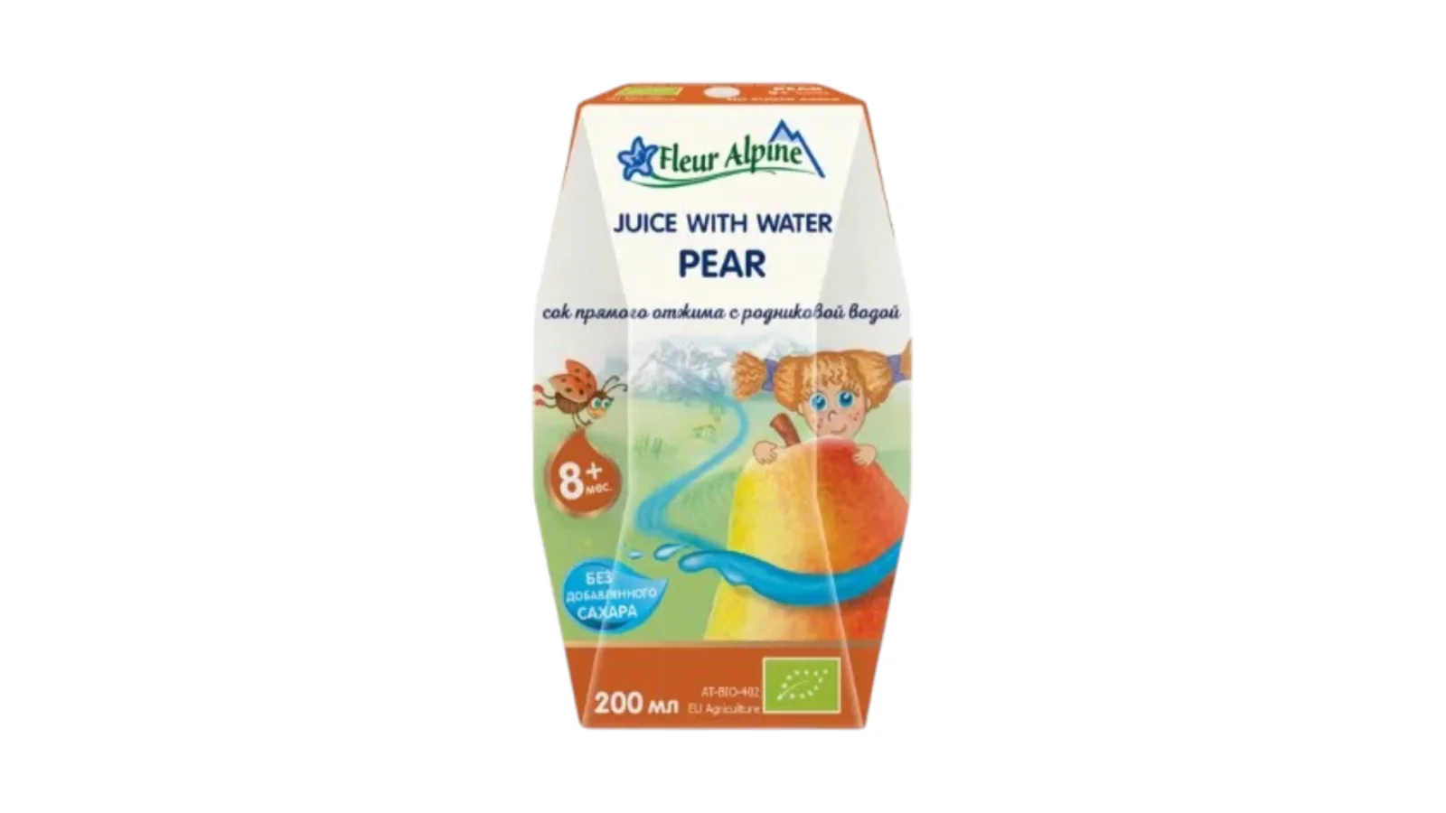 Fleur Alpine Pear Juice With Water 8m+ 200ml