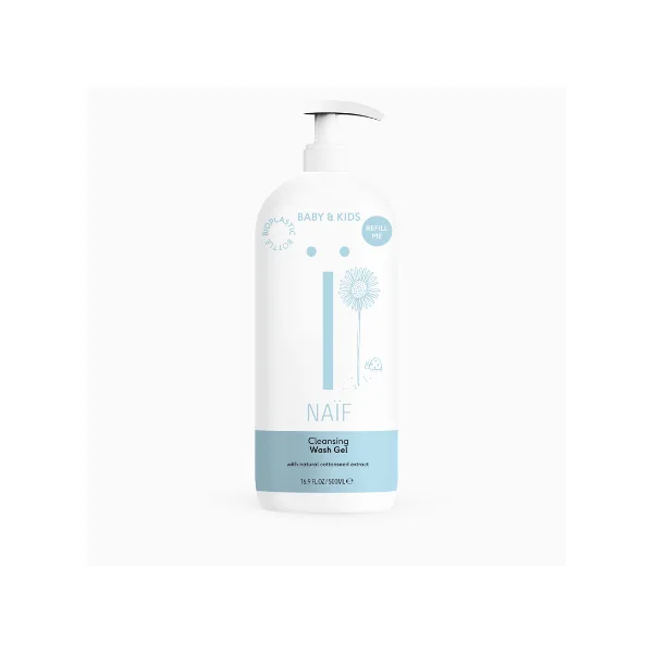 Naif Cleansing wash gel baby&kids 500 ml