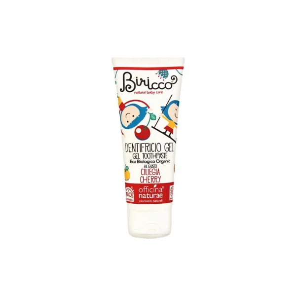 Biricco Baby Natural Toothpaste – Cherry flavour 6m+ 75 ml