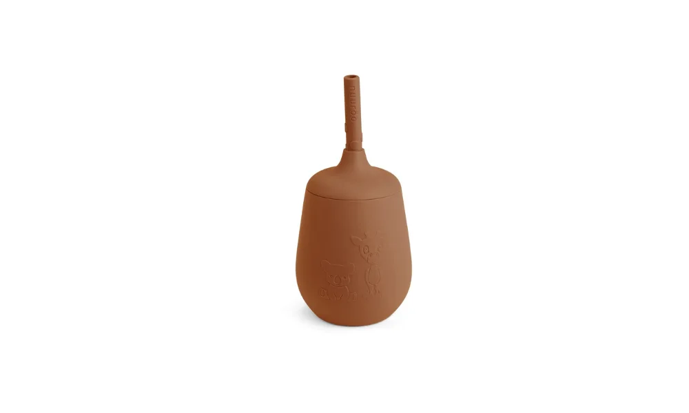 Nuuroo Silicone Cup With Straw 230ml –  Caramel Cafe