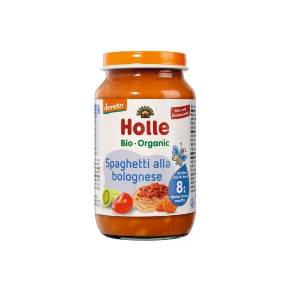 Holle Organic Spaghetti Bolognese 220g 8+M