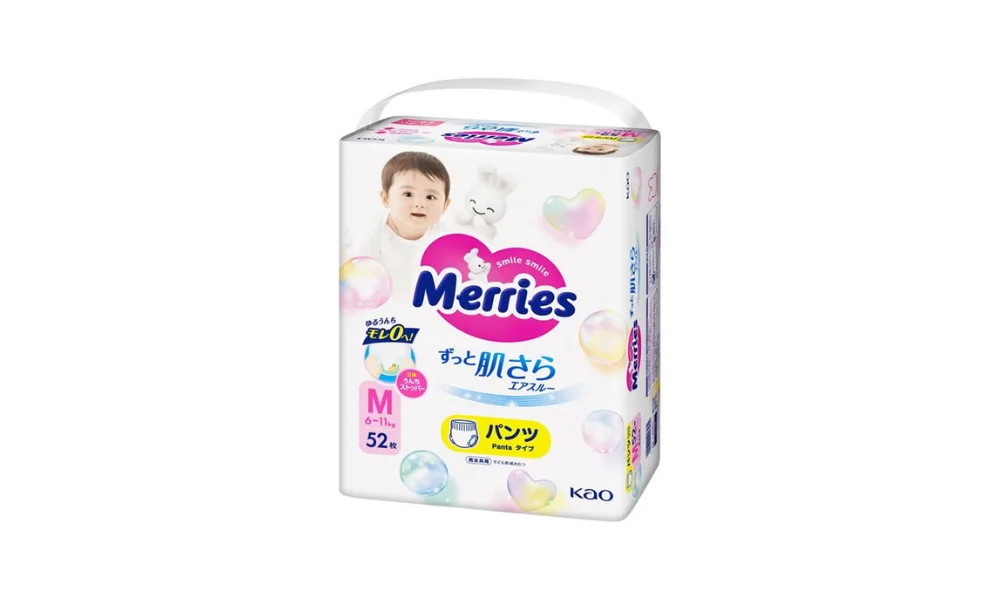 Merries M (6-11 kg) 52 pcs