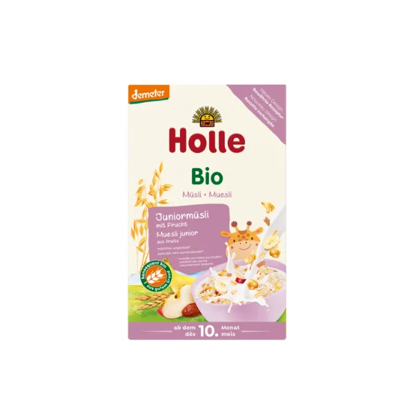 Holle Organic Junior Muesli with Fruit 250g 10+M