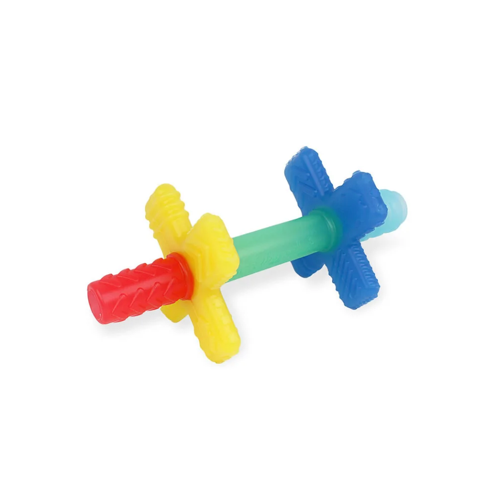 Itzy Ritzy teether tube blue 3m+