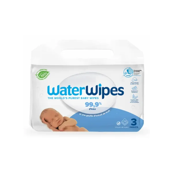 WaterWipes Bio Baby Wipes 4×60 pcs