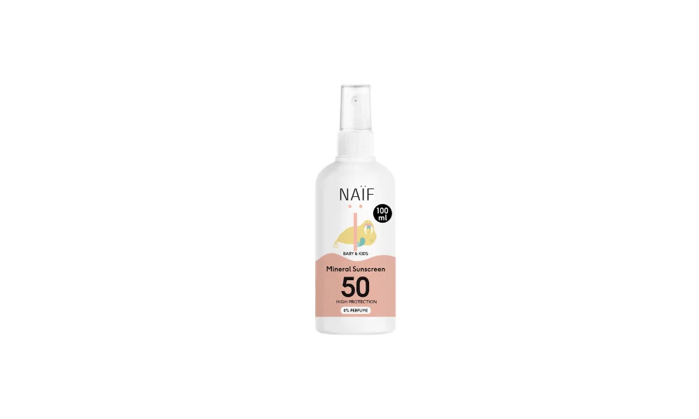 Naif Sunscreen Spray For Babies SPF 50 100ml
