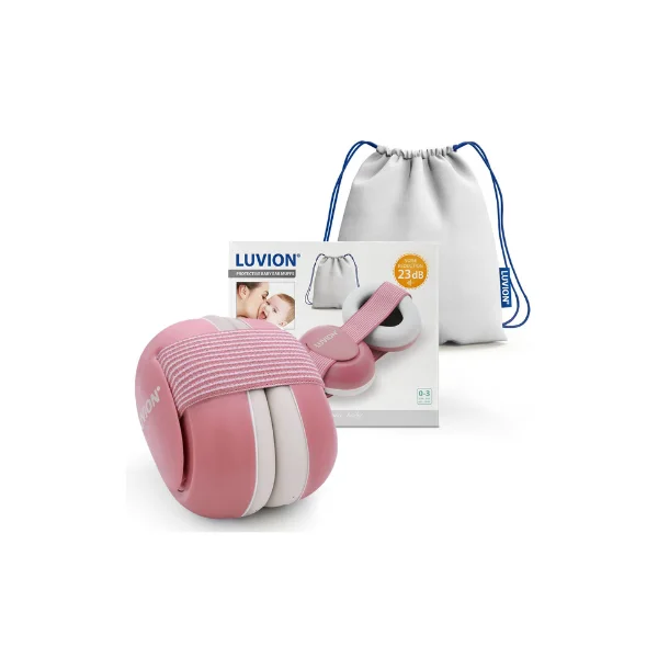Luvion Baby Hearing Protection Earmuffs Pink