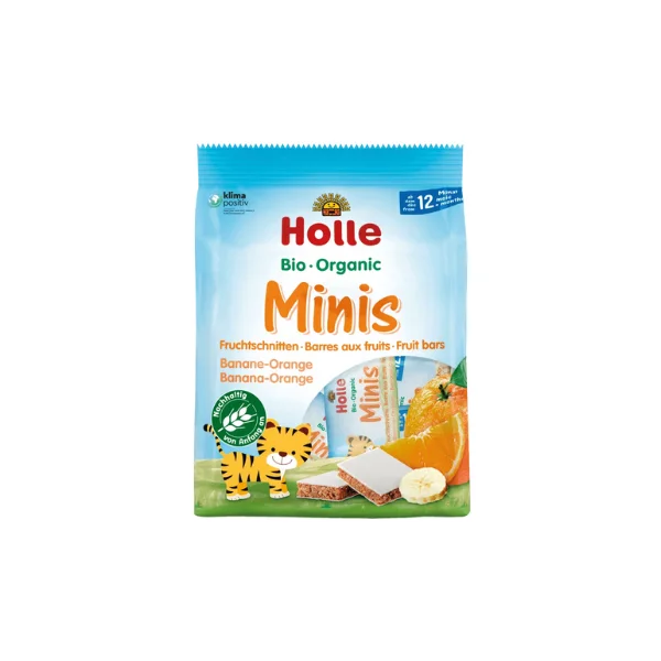 Holle Organic Minis Banana-Orange 100g 12+M