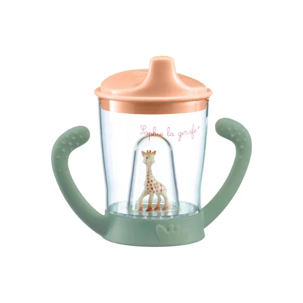 Sophie La Girafe Non-Drip Cup 6+ brown