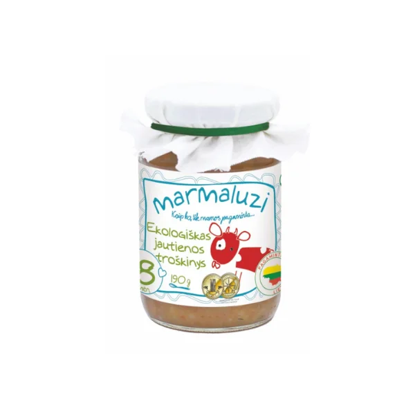 Marmaluzi Beef with vegetable stew 190g from 8 months