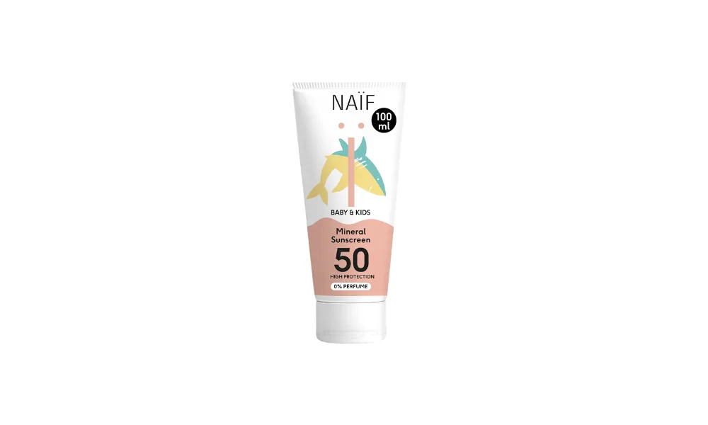 Naf Baby & Kids Минеральный солнцезащитный крем SPF50 100мл