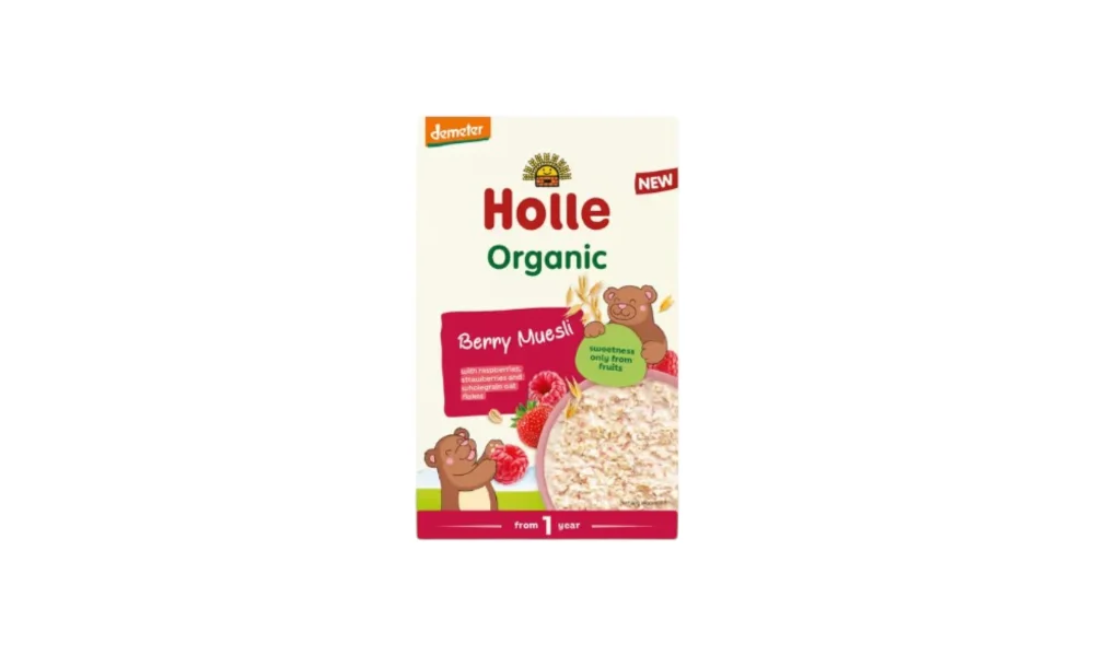 Holle Organic Wholegrain Berry Muesli  200g 1y+