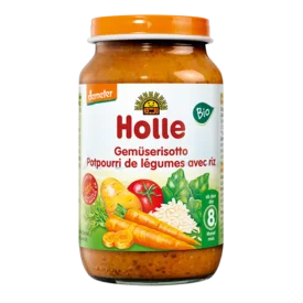 Holle Organic Mixed Vegetables with Rice 220g 8+M