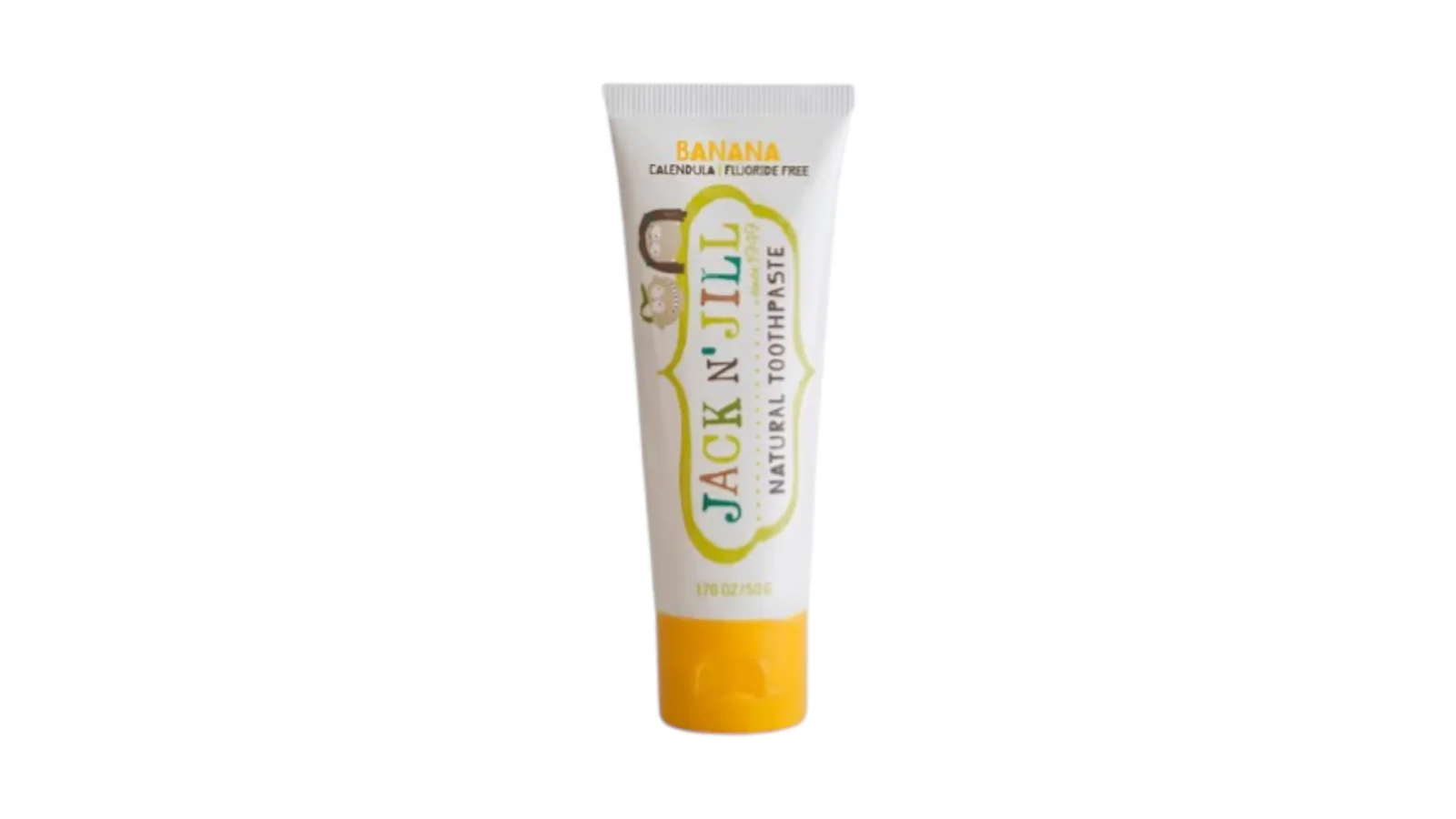 Jack N Jill Natural Certified Toothpaste 6m+ Banana