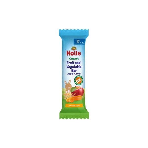 Holle Organic Fruit Bar Apple & Carrot  25 g 12+M