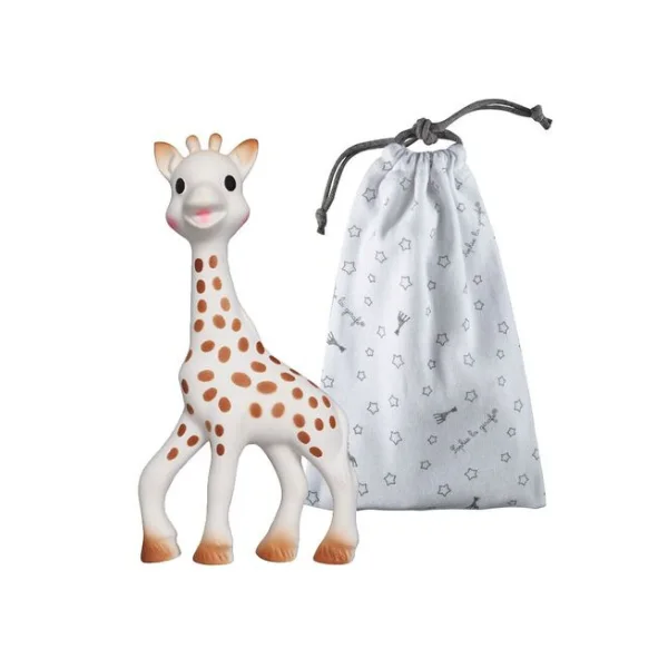 Sophie la Girafe Teether Toy + bag 0m+