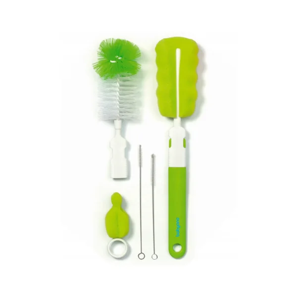 BabyOno Set of brushes -Green