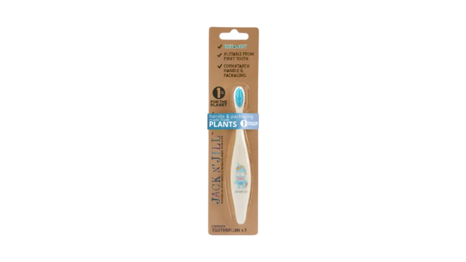 Jack N Jill Bio Toothbrush Unicorn