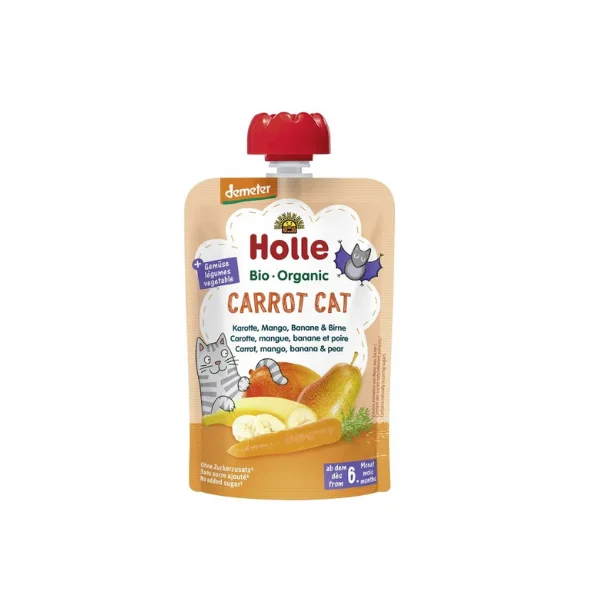 Holle Organic Carrot,Mango,Banana & Pear 100g 6+M