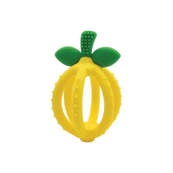 Itzy Ritzy Teething Ball & Training Toothbrush -Lemon 3+