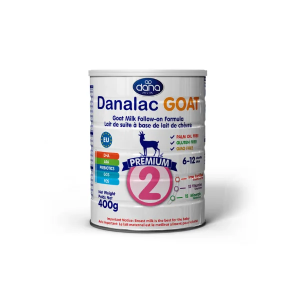 Danalac Premium Goat Milk 2 (6-12 month) 400g
