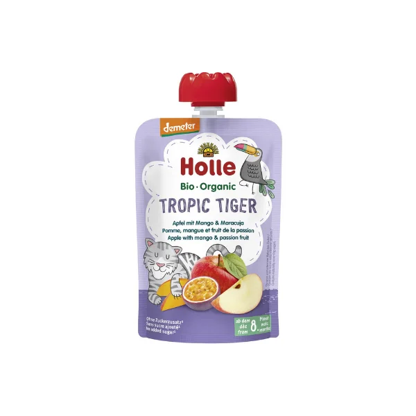 Holle Organic Apple with Mango & Passion Fruit 100g 8+M