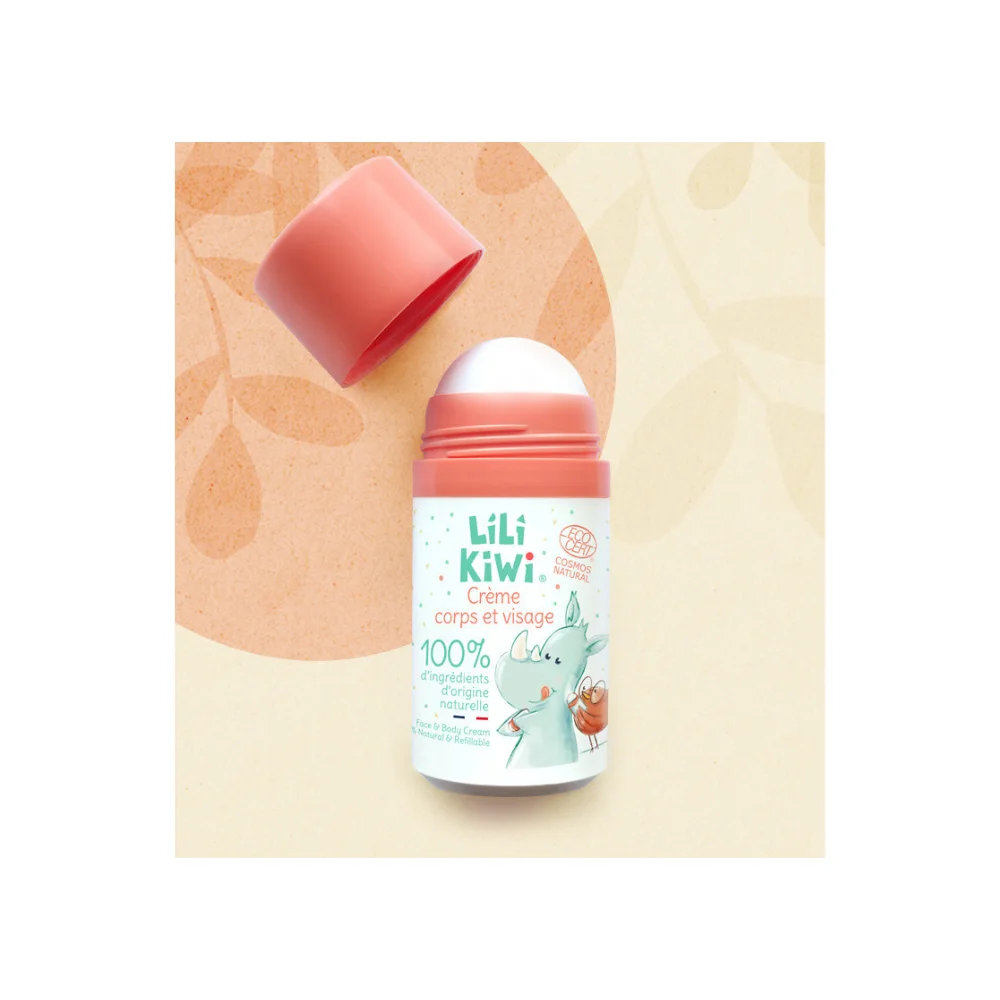 LiLiKiWi 100% NATURAL FACE AND BODY MOISTURIZER ROLL 50 ml