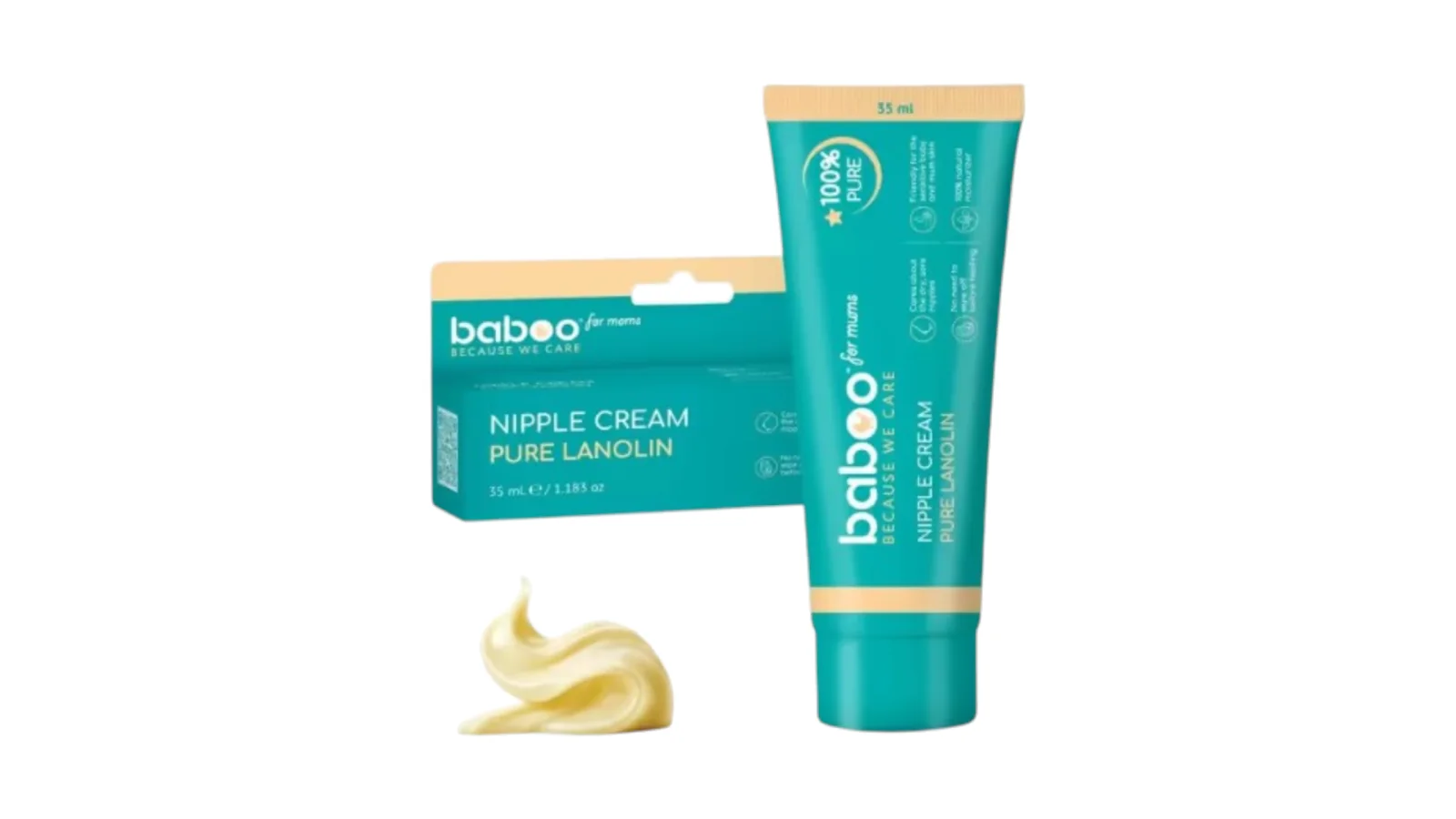 BABOO® Pure Lanolin Nipple Cream 35ml