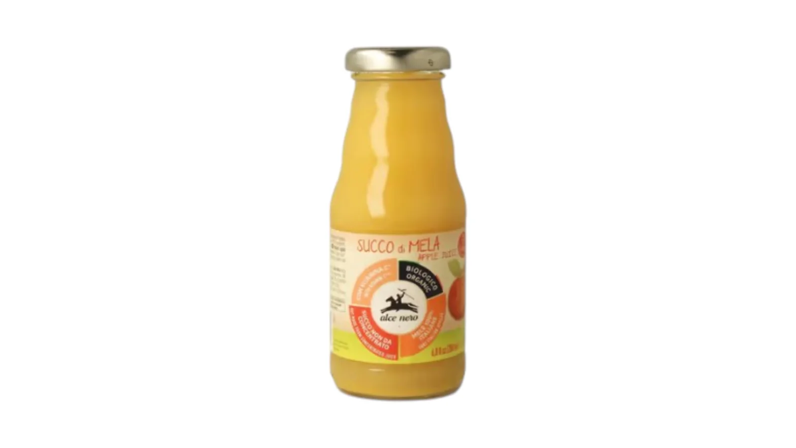 Alce Nero Organic Apple Juice 200ml 12m+